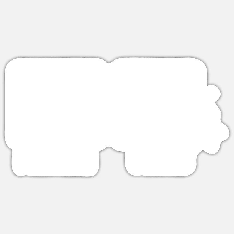 Problem Solved Couple Motorcycle Biker Sticker size S (10 x 10 cm)