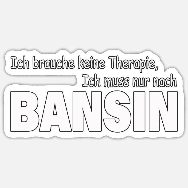 Therapy Bansin Sticker size S (10 x 10 cm)