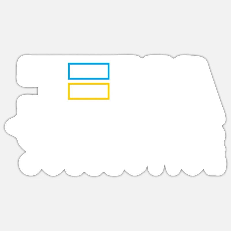Collection Maître Iéna - Sticker taille S (10 x 10 cm) - blanc mat