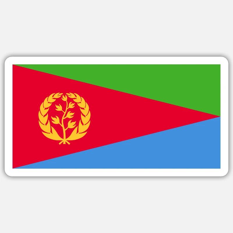 Eritrea Sticker size S (10 x 10 cm)
