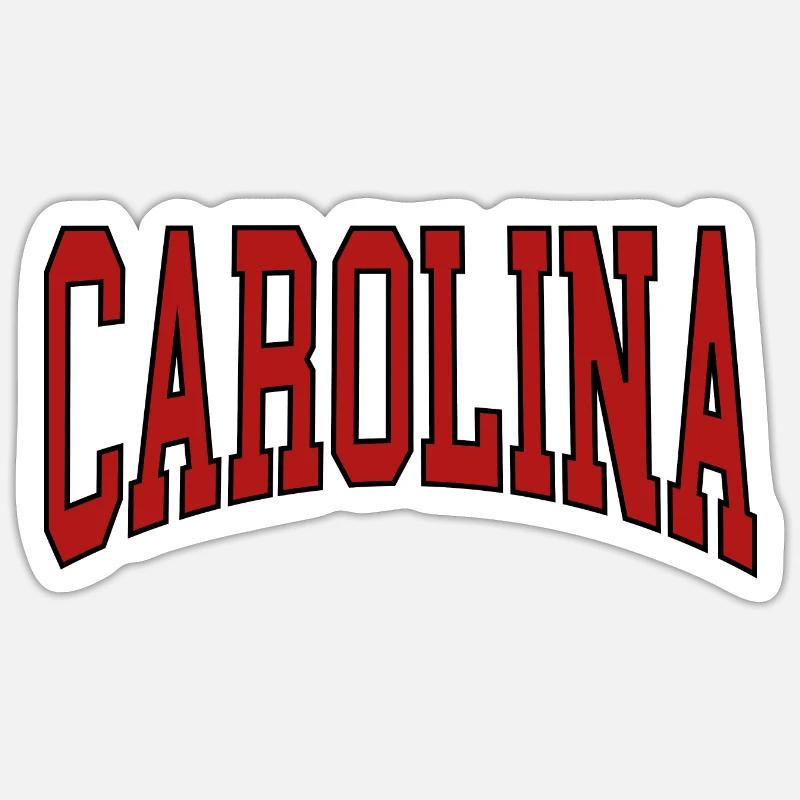 Caroline - Sticker taille S (10 x 10 cm) - blanc mat