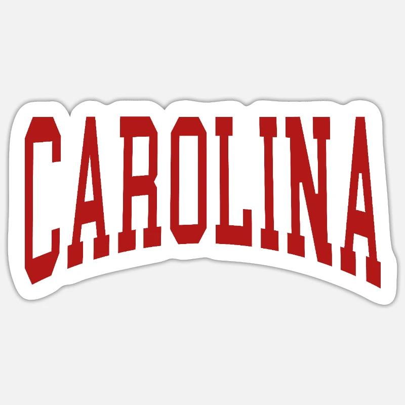 Caroline - Sticker taille S (10 x 10 cm) - blanc mat