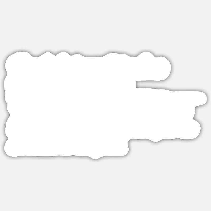 Face Slide Funny German Idiom Sticker size S (10 x 10 cm)