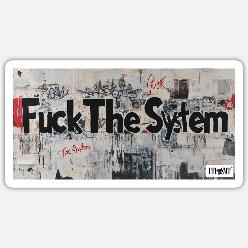 Sticker Größe S (10 x 10 cm) - 