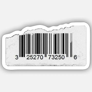 Code-barres. Autocollant