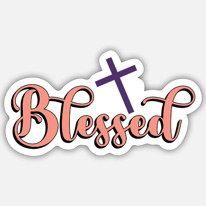béni - Sticker taille S (10 x 10 cm) - blanc mat