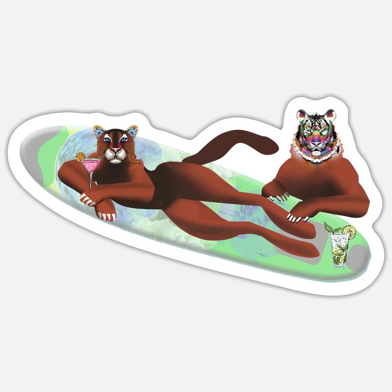 Sticker taille S (10 x 10 cm) - 