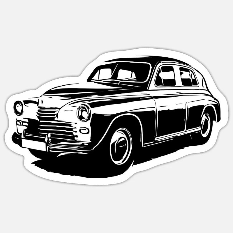 Pobeda Elegance Sticker size S (10 x 10 cm)