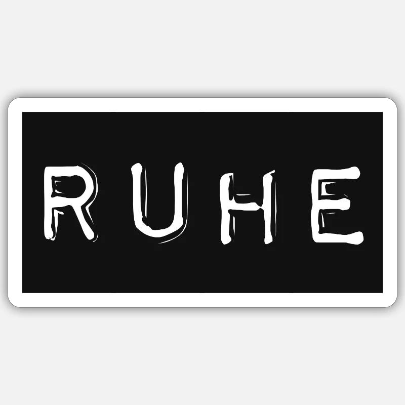Silence Sticker taille S (10 x 10 cm)