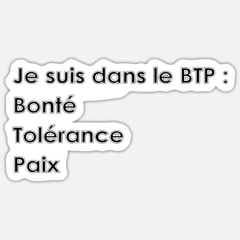 Sticker taille S (10 x 10 cm) - 