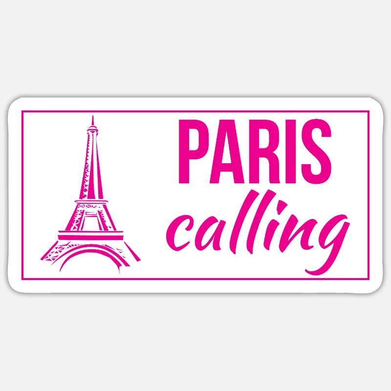 Paris Calling Sticker size S (10 x 10 cm)
