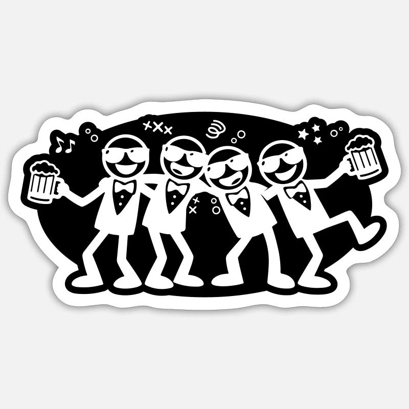 Sticker taille S (10 x 10 cm) - 