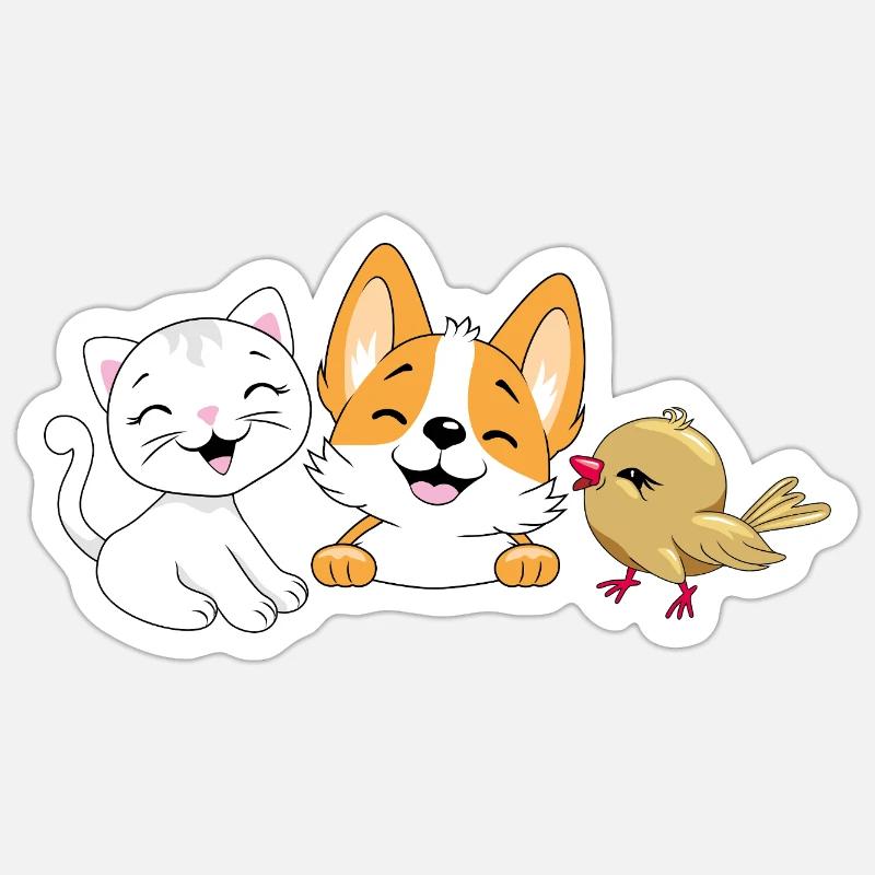 Sticker Größe S (10 x 10 cm) - 