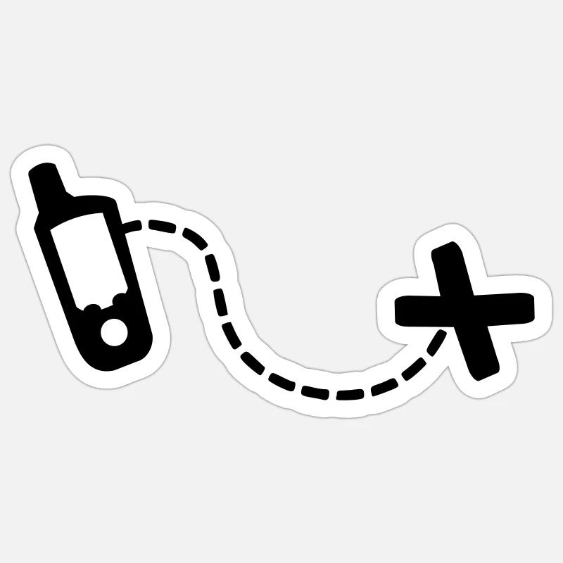 Sticker Größe S (10 x 10 cm) - 