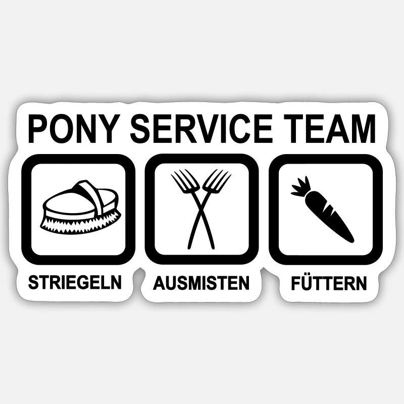 Sticker Größe S (10 x 10 cm) - 