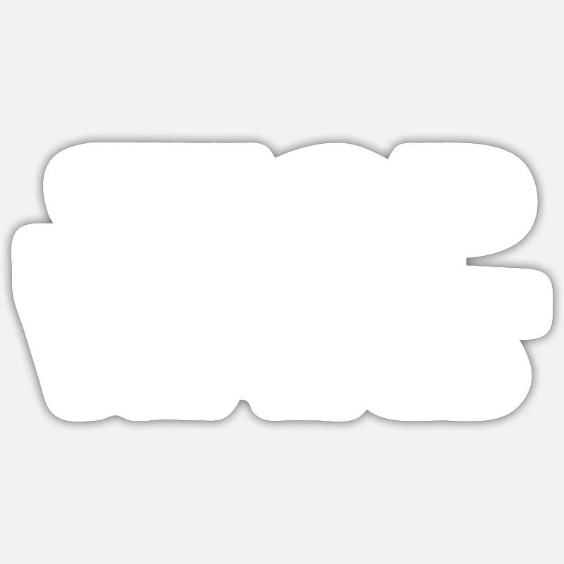 Peace / Stop wars / gift idea Sticker size S (10 x 10 cm)