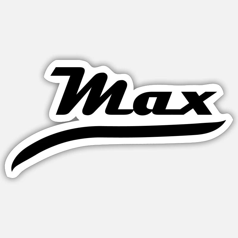 max_1 Sticker Größe S (10 x 10 cm)