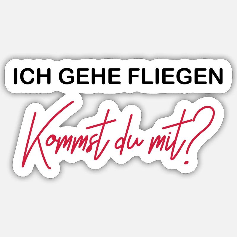 fly Sticker size S (10 x 10 cm)