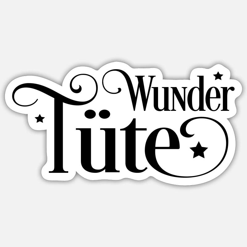 Sac miracle - Sticker taille S (10 x 10 cm) - blanc mat