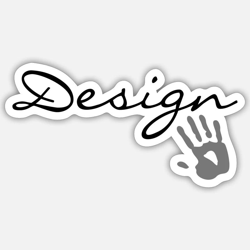 design Sticker Größe S (10 x 10 cm)