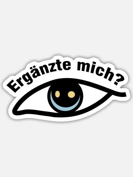  - Sticker Größe S (10 x 10 cm) - Mattweiß