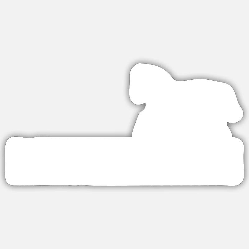 Reitlehrerin - Sticker Größe S (10 x 10 cm) - Mattweiß