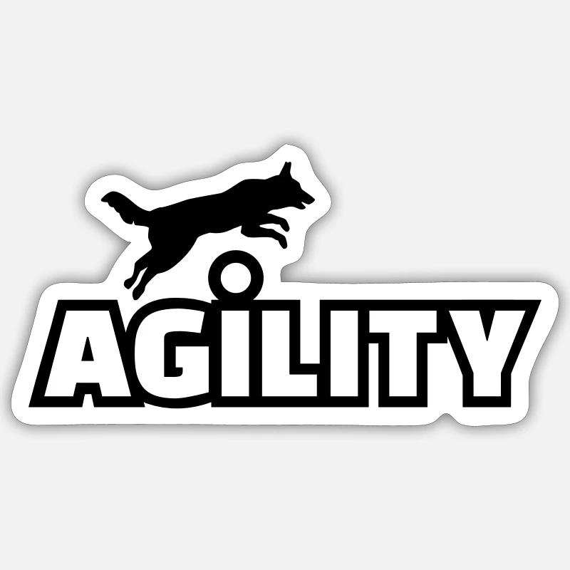 Agility Sticker taille S (10 x 10 cm)