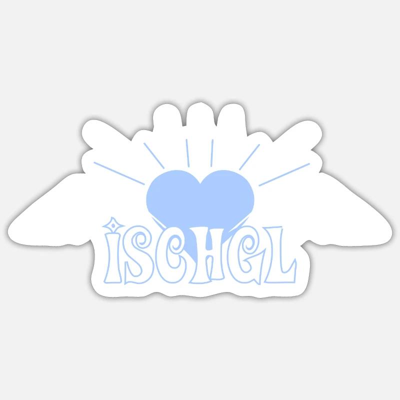 Ischgl Sticker size S (10 x 10 cm)