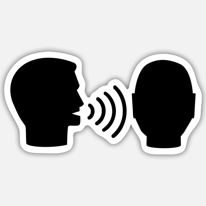 Logopäde Sticker Größe S (10 x 10 cm)