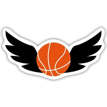 Basketball - Basket Ball - Game - Sport - Player - Sticker size S (10 x 10 cm) - white matte - Front