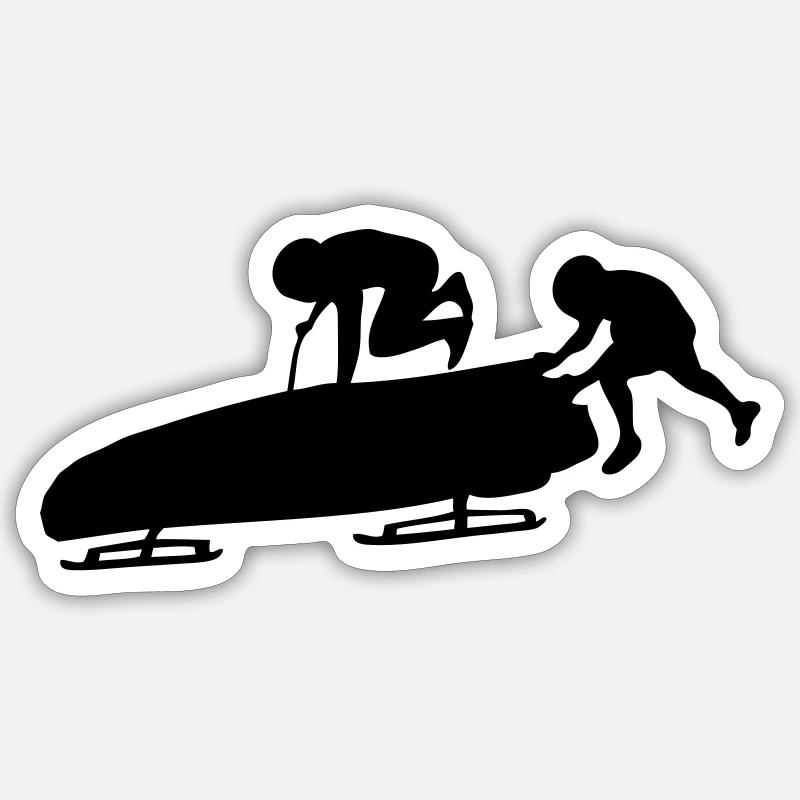 BOB - Sticker Größe S (10 x 10 cm) - Mattweiß