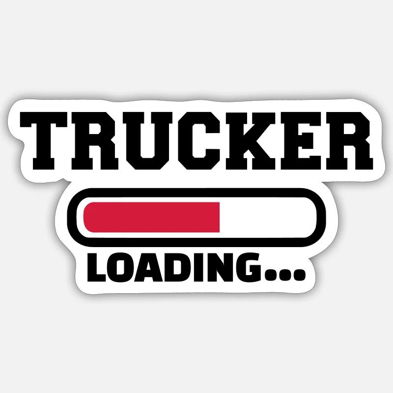 Trucker Sticker size S (10 x 10 cm)