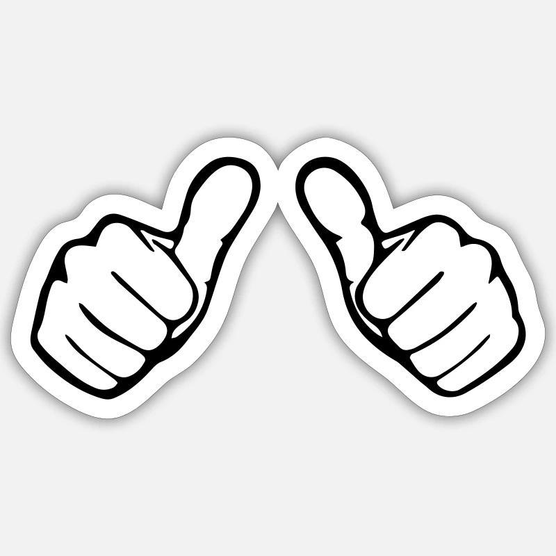 Sticker Größe S (10 x 10 cm) - 