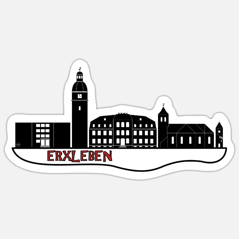 Skyline experience Sticker size S (10 x 10 cm)
