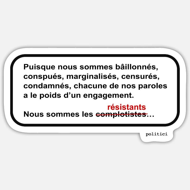 Sticker taille S (10 x 10 cm) - 