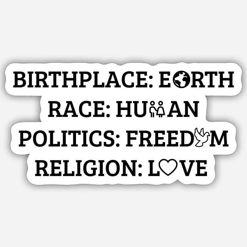 Sticker taille S (10 x 10 cm) - 