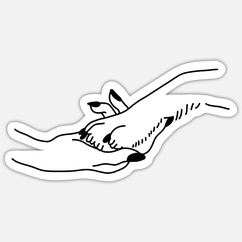 Sticker size S (10 x 10 cm) -