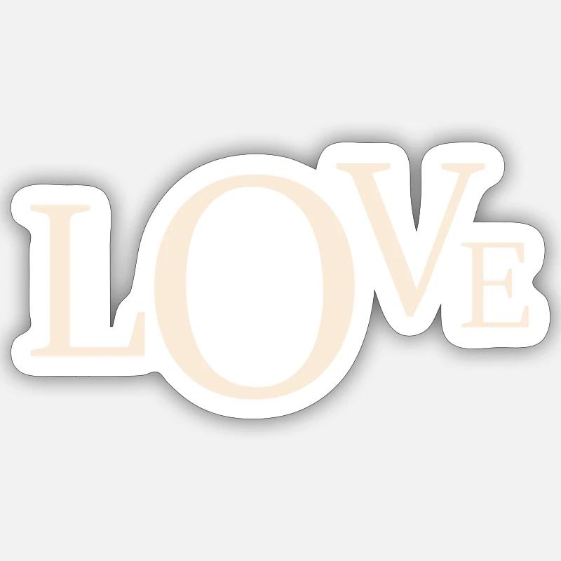 LOVE Spring Sticker size S (10 x 10 cm)