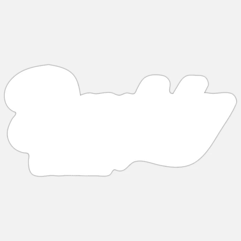 Daddy Est. 2022 - Sticker size S (10 x 10 cm) - white matte