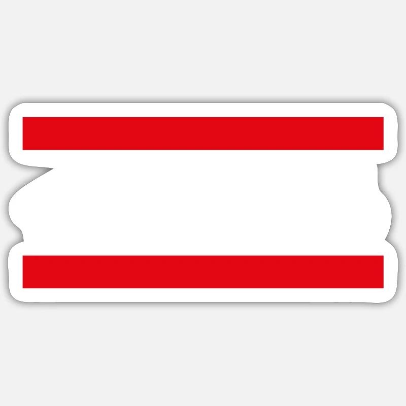 DlzG - Sticker taille S (10 x 10 cm) - blanc mat