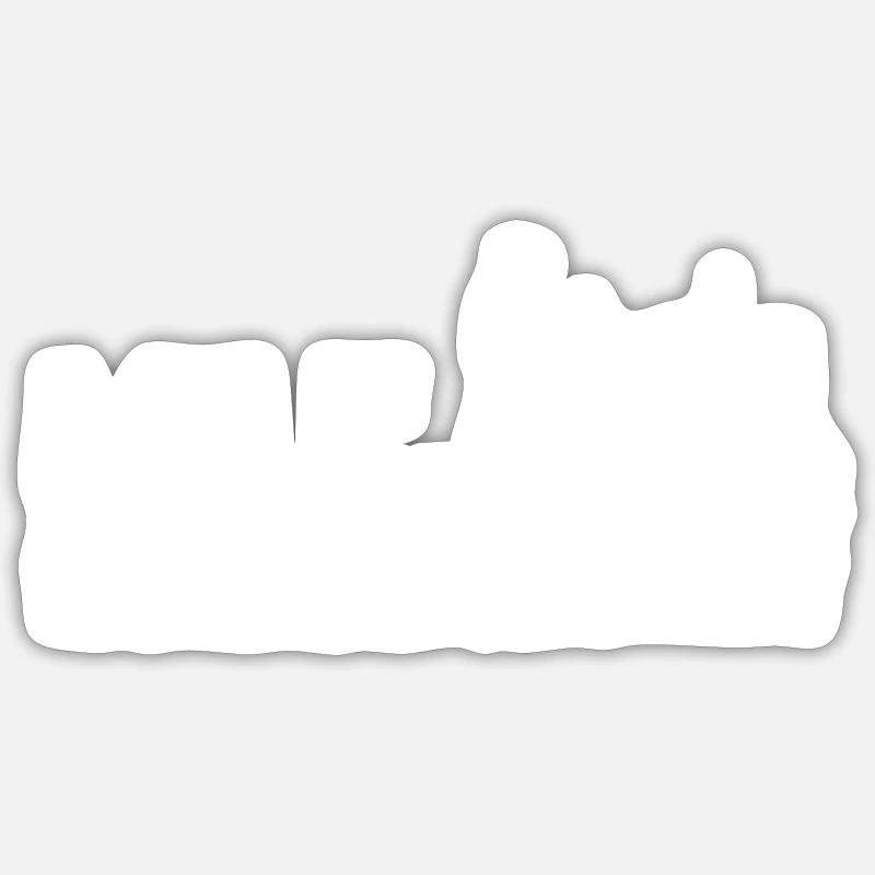 Sticker taille S (10 x 10 cm) - 