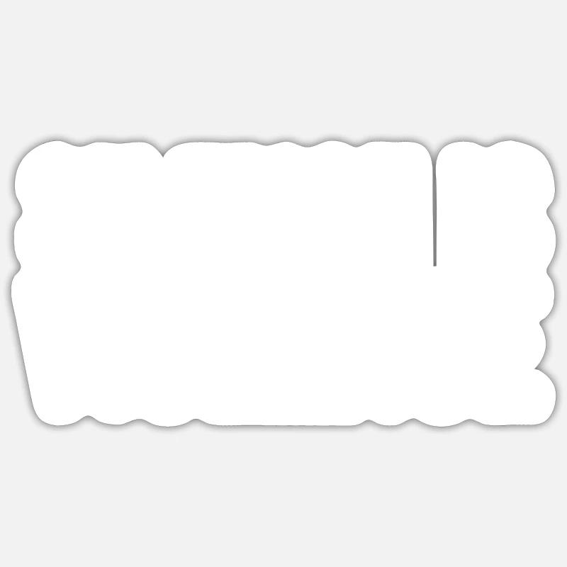 Le silence, c’est la violence Sticker taille S (10 x 10 cm)