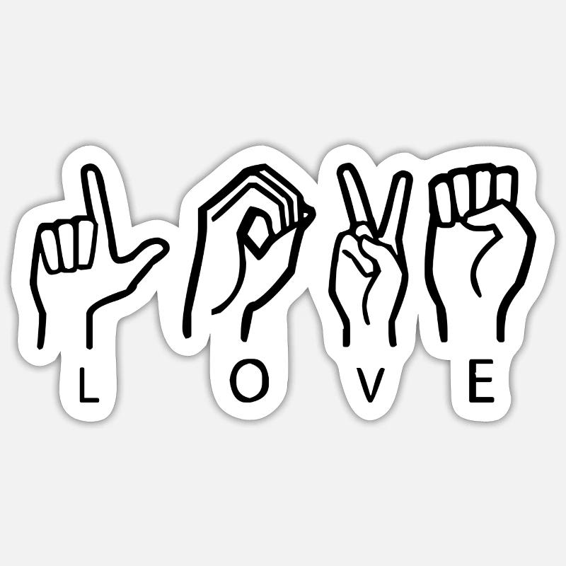 Sticker Größe S (10 x 10 cm) - 