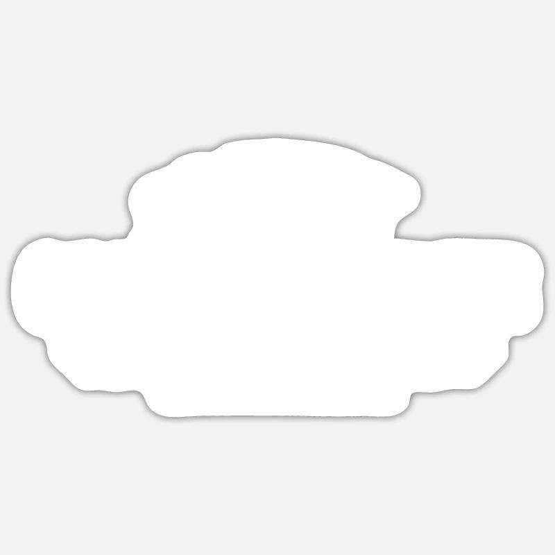 grumpy old man club founding member - Sticker size S (10 x 10 cm) - white matte