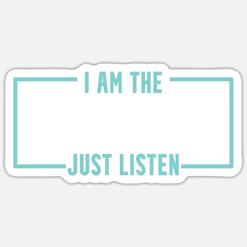 Trainer Shirt - Sticker Größe S (10 x 10 cm) - Mattweiß