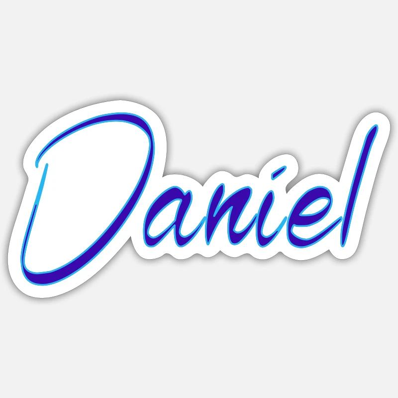 Daniel Sticker Größe S (10 x 10 cm)