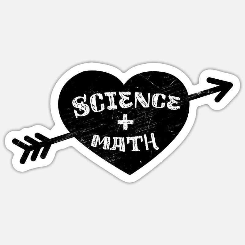 Science math Math School Formula Pi University Sticker size S (10 x 10 cm)