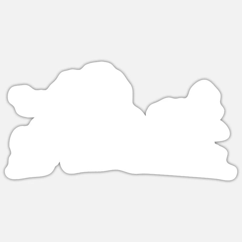 Rainforest - Sticker size S (10 x 10 cm) - white matte