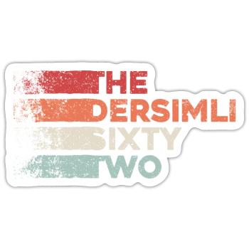 Dersim 62 Türkei Turkiye Geschenk Urlaub TR Türk - Sticker Größe S (10 x 10 cm) - Mattweiß - Vorne