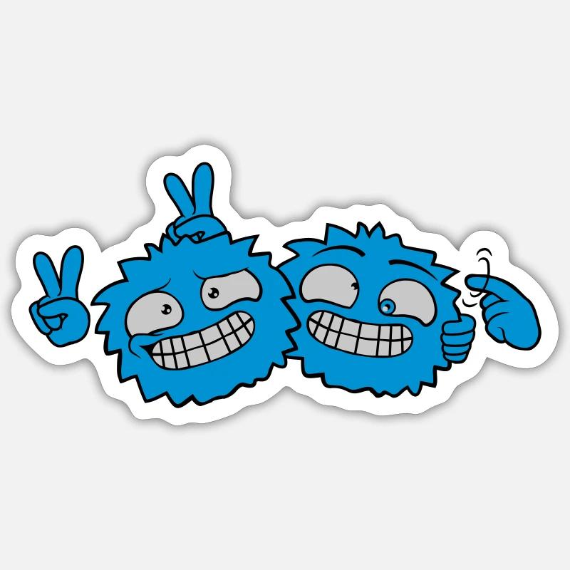 Sticker Größe S (10 x 10 cm) - 